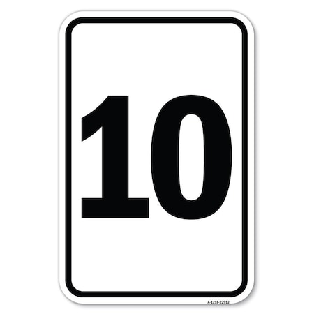 Signmission Safety Sign, 12 in Height, Aluminum, 18 in Length, 22912 A-1218-22912